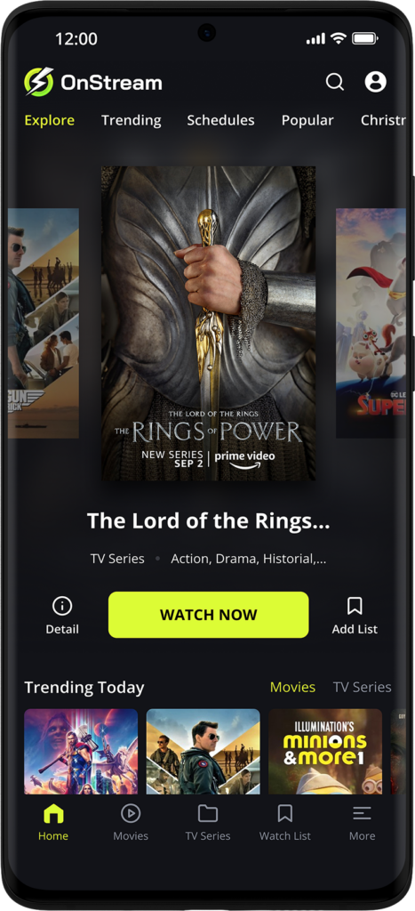 OnStream APK Movies and TV Shows FREE on Android