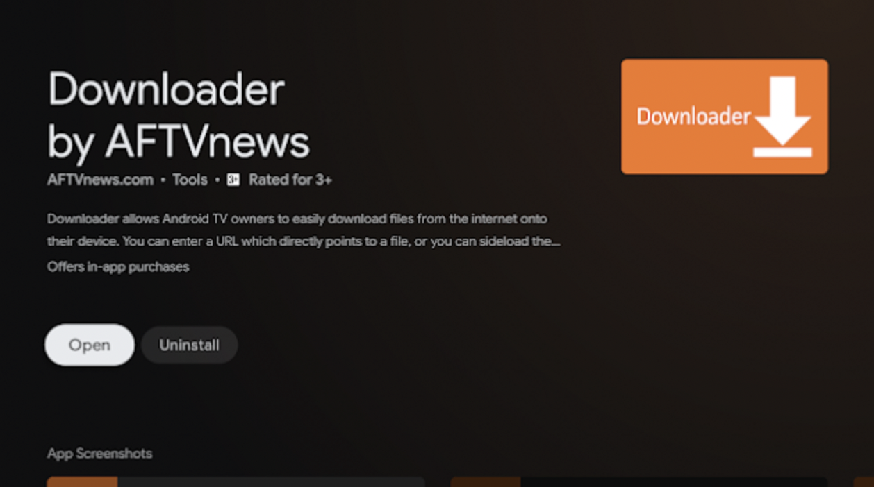 Install Downloader App Google TV Chromecast - OnStream App